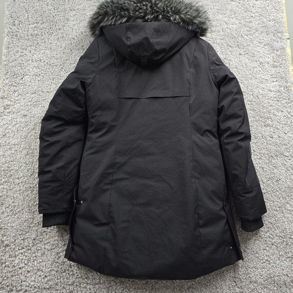 Pajar Coat Womens Large Black Amberly Down Parka Survival Outdoor Gorpcore - Picture 11 of 16